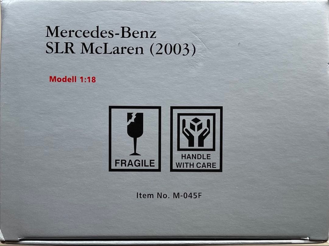 絶版新品超希少　CMC/ 1/18 メルセデスベンツ SLR ブラックメタリック