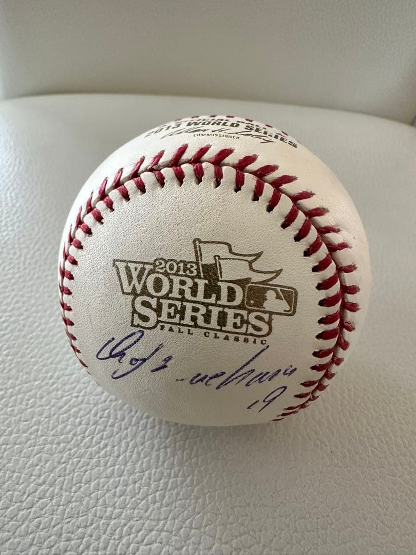 元ボストンレッドソックス上原浩司選手直筆サイン