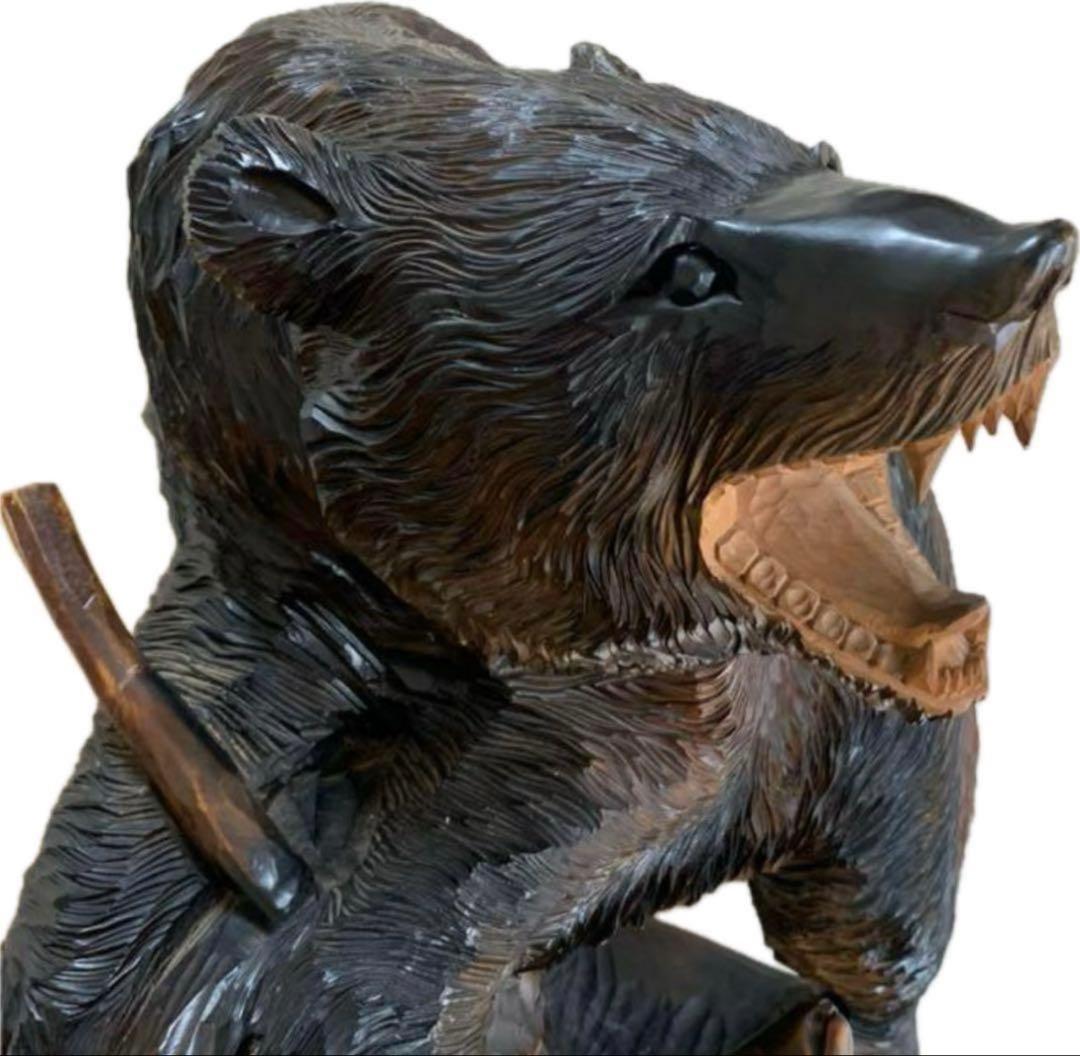 北海道民芸品　木彫りの熊