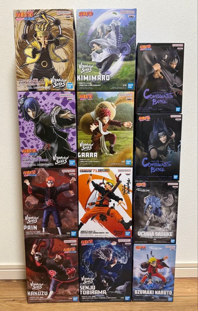 NARUTO フィギュア新品未開封セット