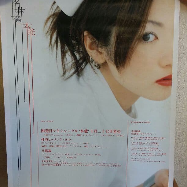 椎名林檎　本能　激レア ポスター