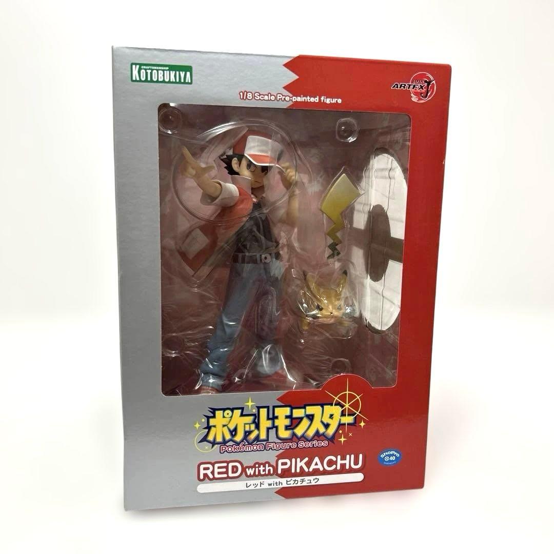 ARTFX J レッド with ピカチュウ コトブキヤ