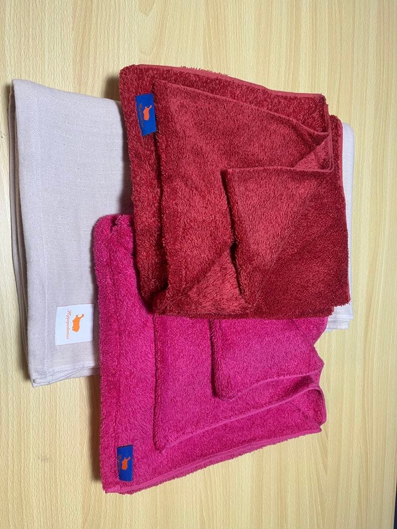 C*a様 ヒポポタマス　バスタオル2枚タオルケット1枚セット