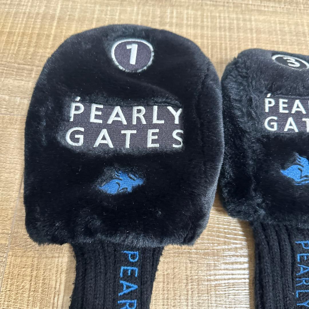 パーリーゲイツ　キャディーバック　ゴルフ　クラブヘッドカバー付き