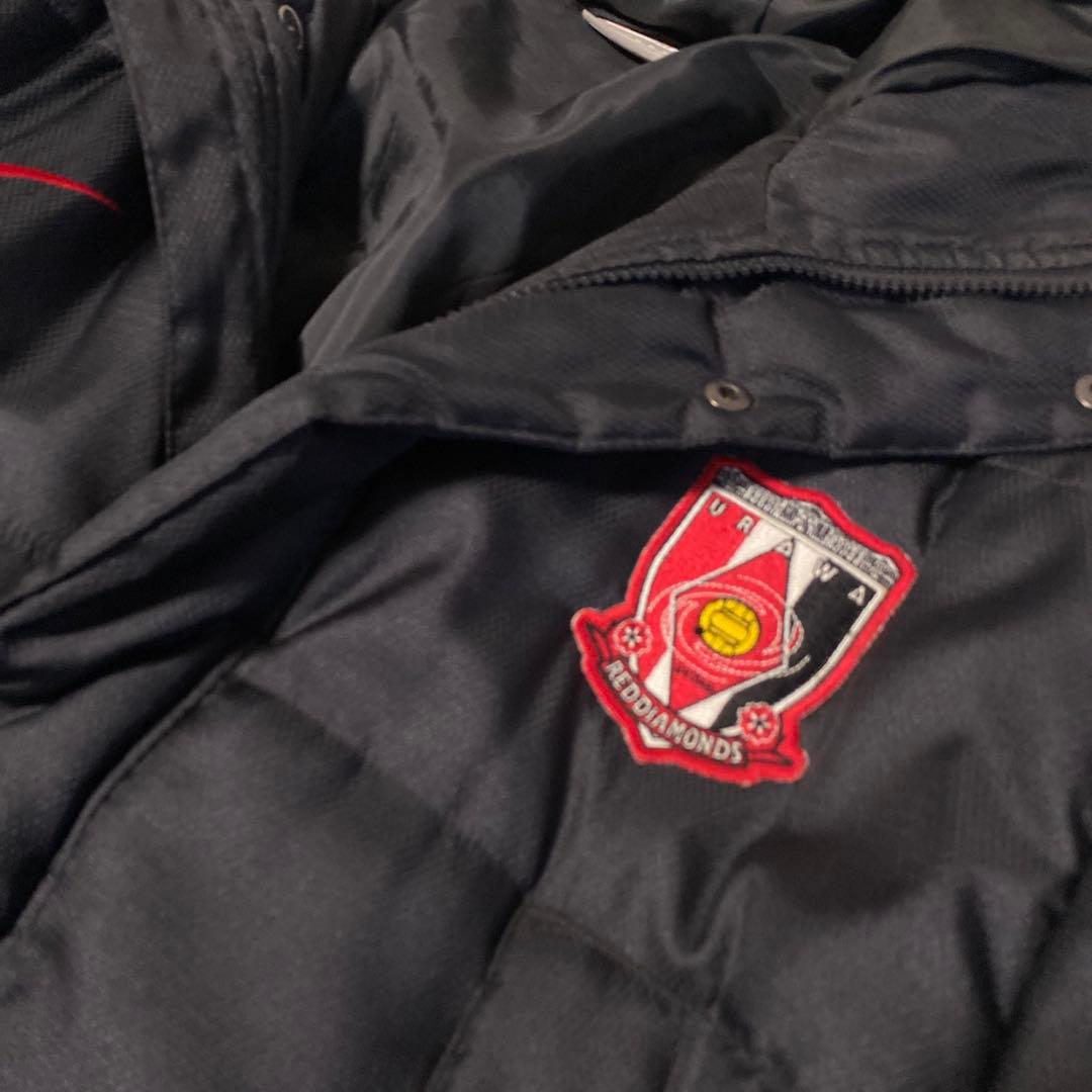 ✨希少✨Nike 浦和レッズ ベンチコート 黒　赤　ロングコート