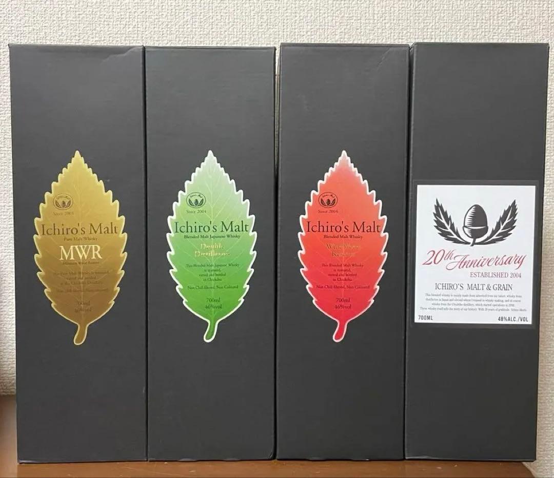 イチローズモルト４本セット