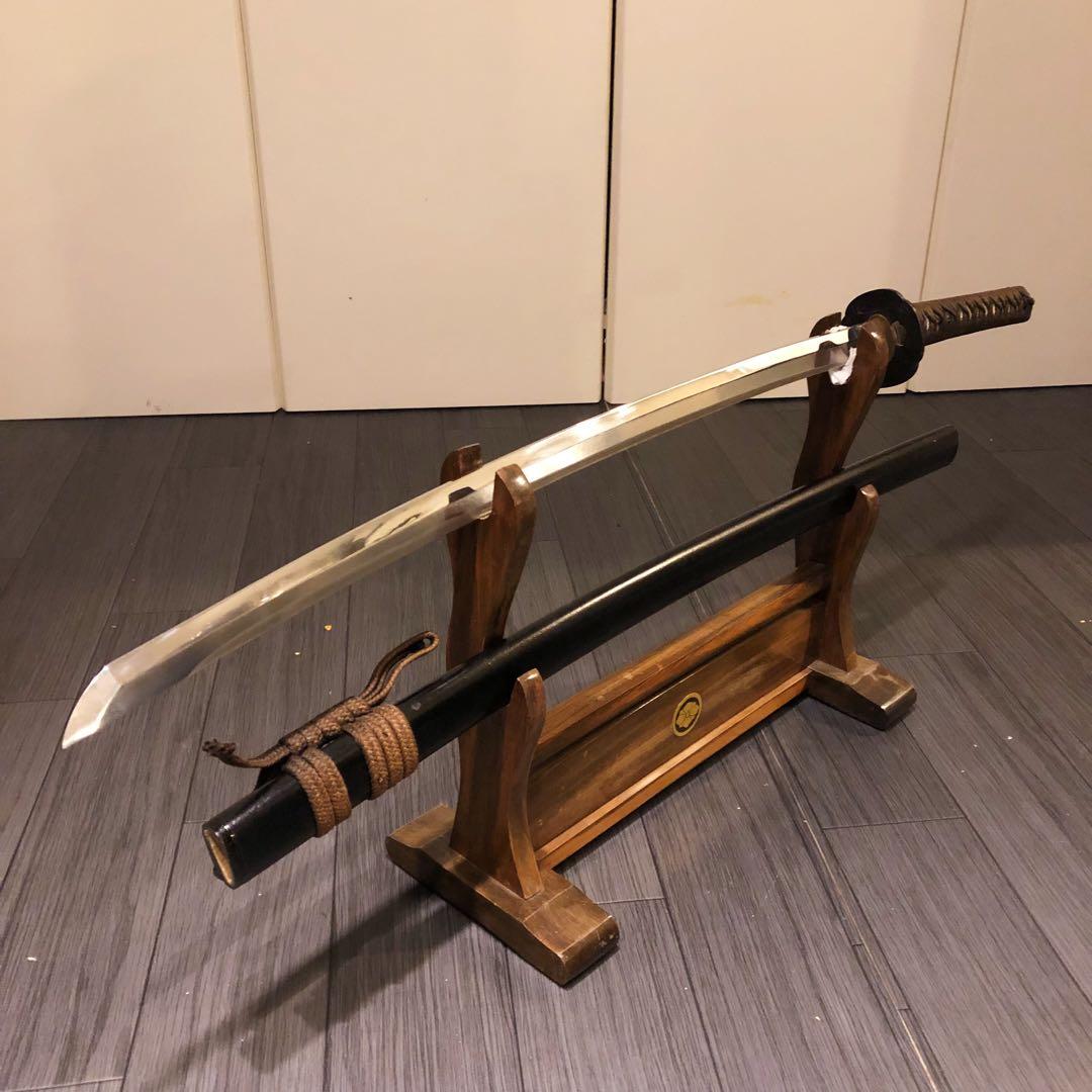 高級模造刀　高級居合刀　研波刃　合金　本格