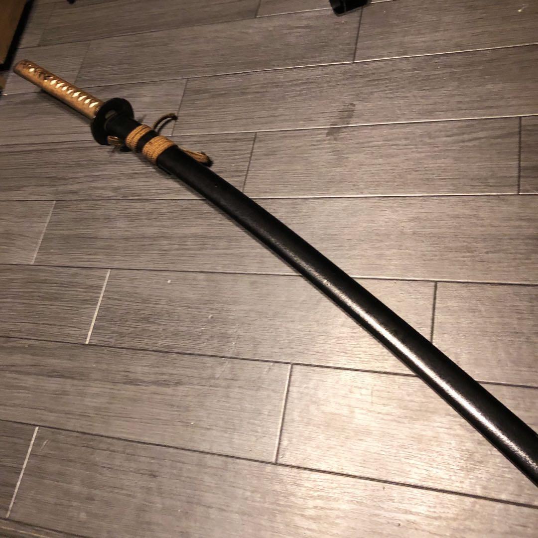 高級模造刀　高級居合刀　研波刃　合金　本格