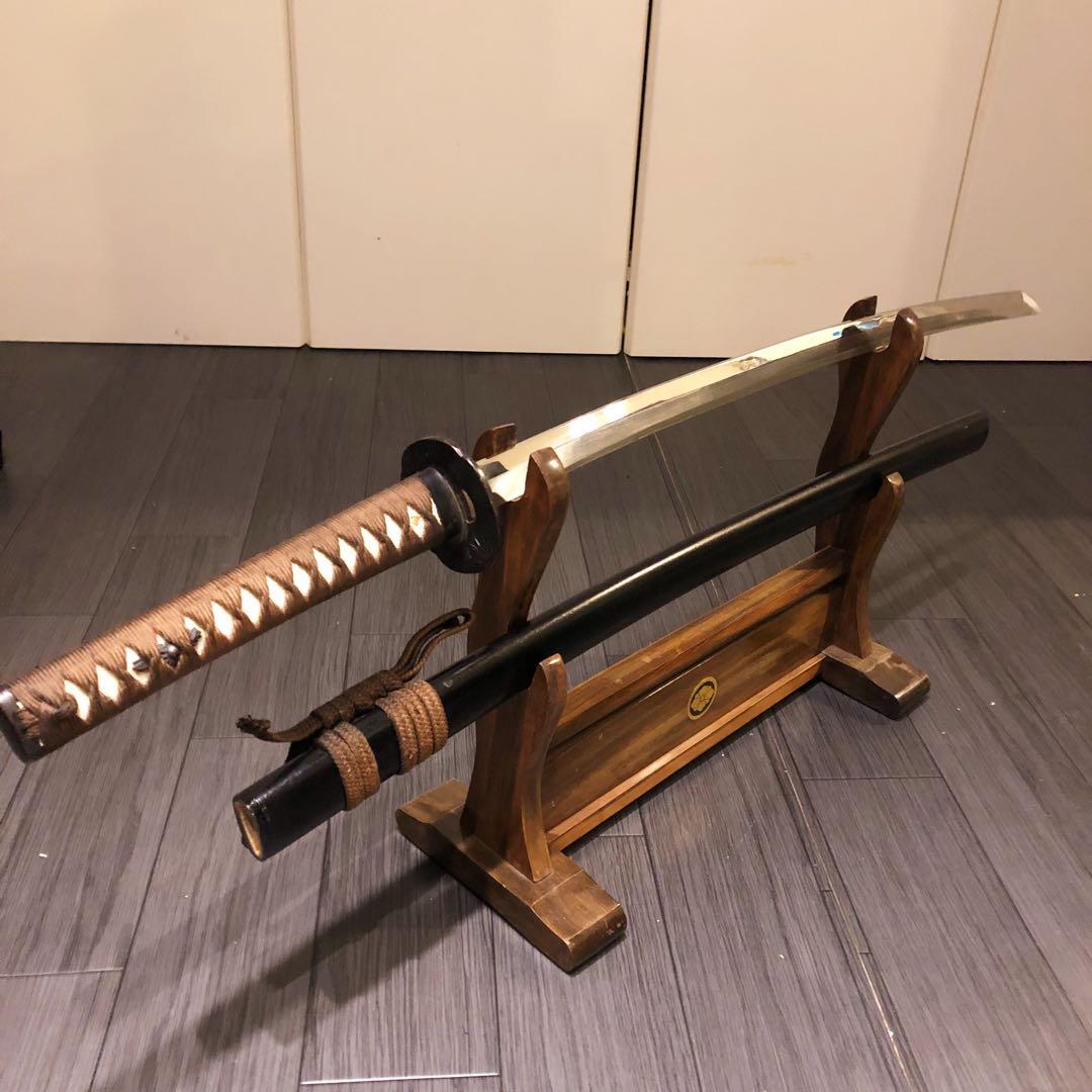 高級模造刀　高級居合刀　研波刃　合金　本格