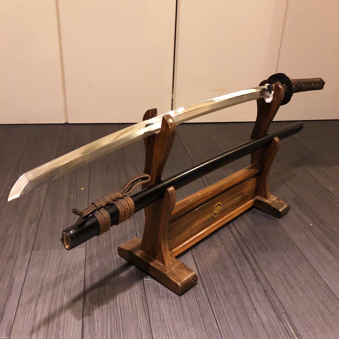 高級模造刀　高級居合刀　研波刃　合金　本格