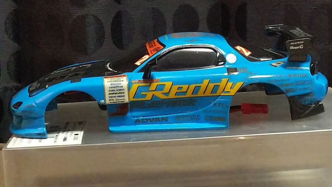 ミニッツ　オリジナルボディ FD3S D1GP オリジナル電飾付き