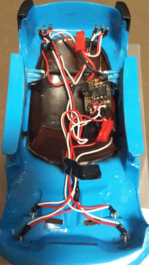 ミニッツ　オリジナルボディ FD3S D1GP オリジナル電飾付き