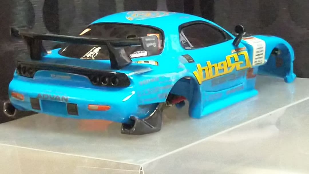 ミニッツ　オリジナルボディ FD3S D1GP オリジナル電飾付き