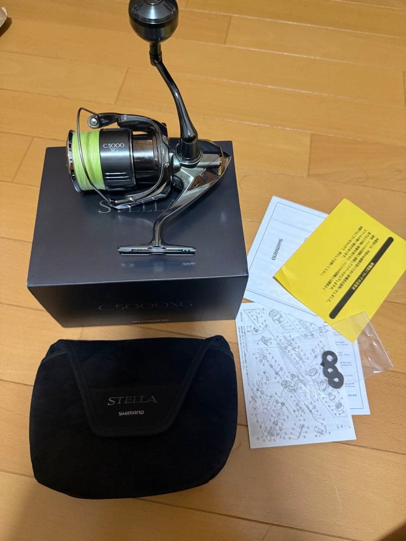シマノ22ステラc5000xgスピニングリール