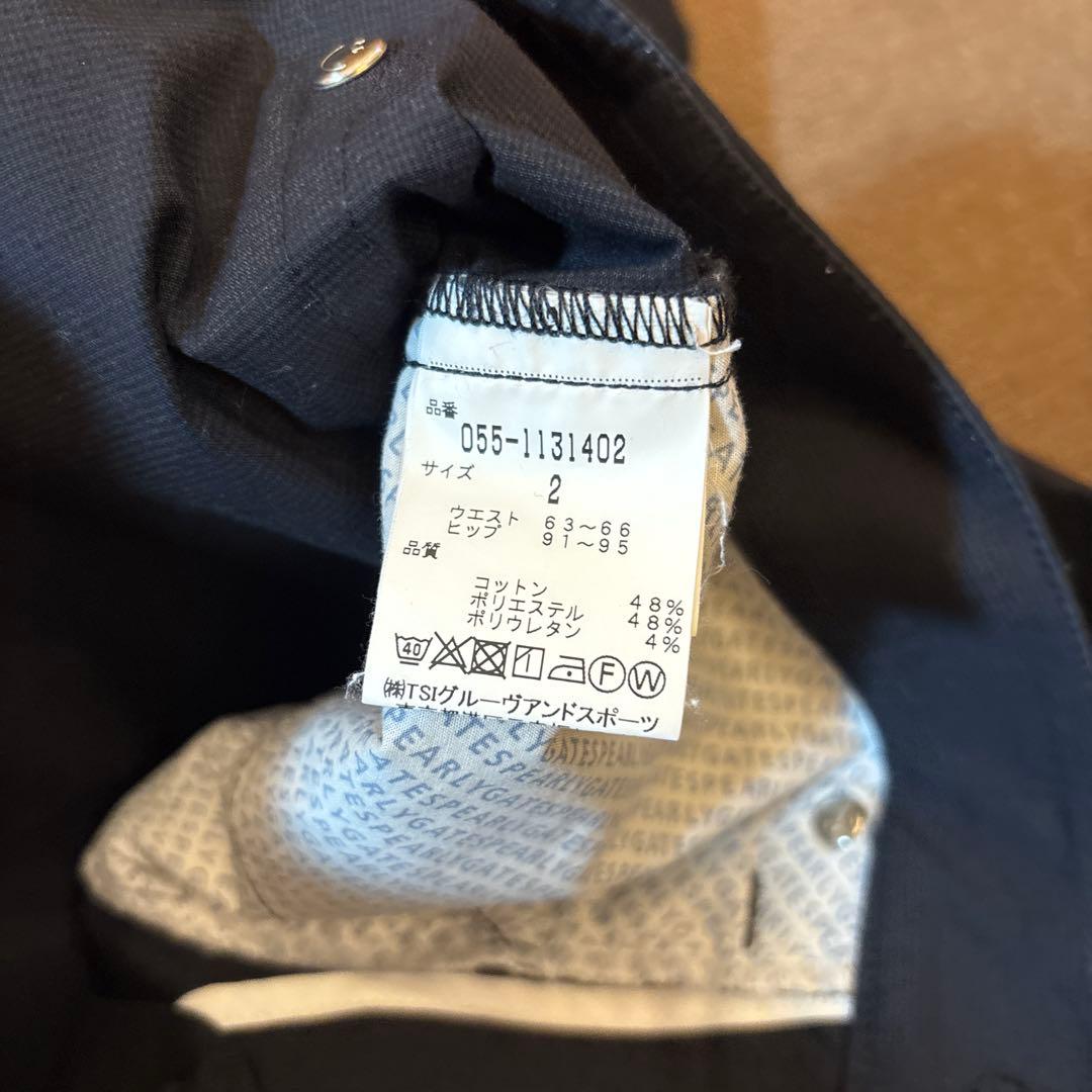 PEARLY GATES ゴルフウェア　ネイビーブラック　パンツ