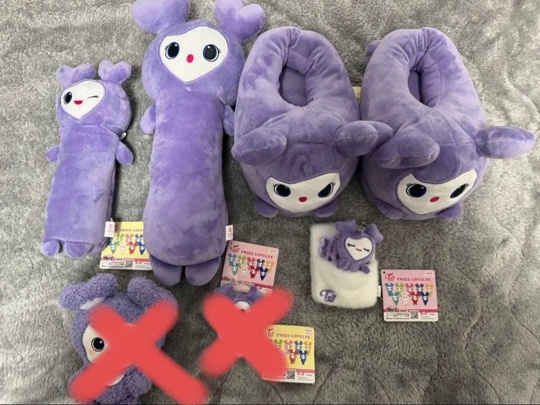 TWICE gigo LOVERYS サナ サブリー　4点セット