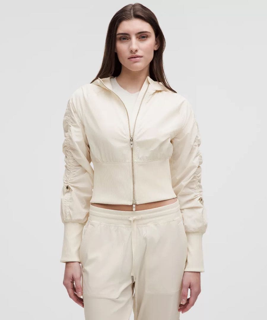 【試着のみ】lululemon ルルレモン ルーシュ リブウエストジャケット