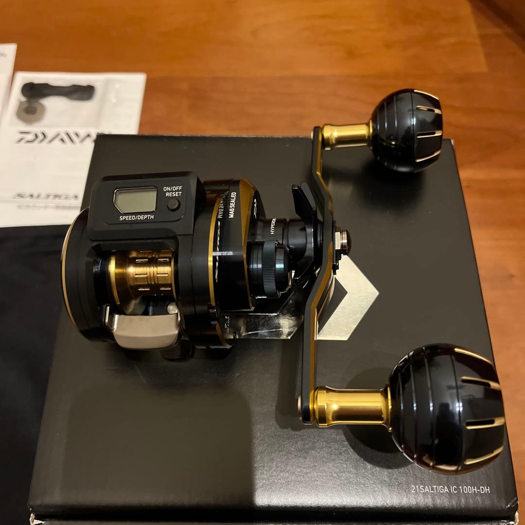 ダイワ21ソルティガic 23追加モデルソルティガIC 100H-DH右ハンドル