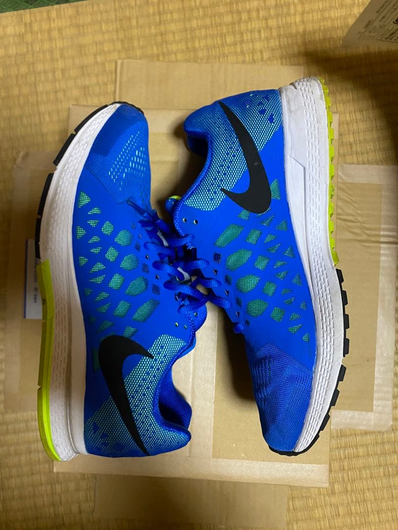 ナイキ　エアズームペガサス31 ブルー