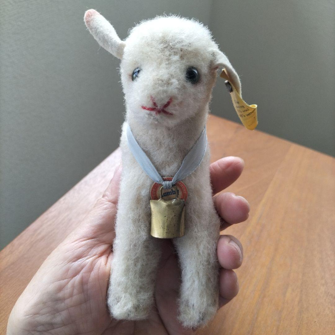 ビンテージ　シュタイフ　Lamby 羊 １４cm