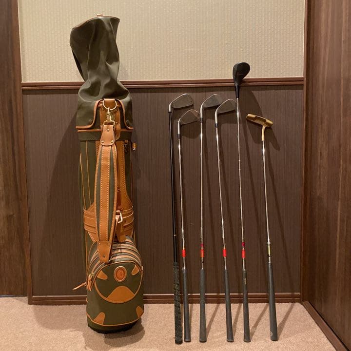 値下げ！トラサルディ ゴルフバック、クラブセット