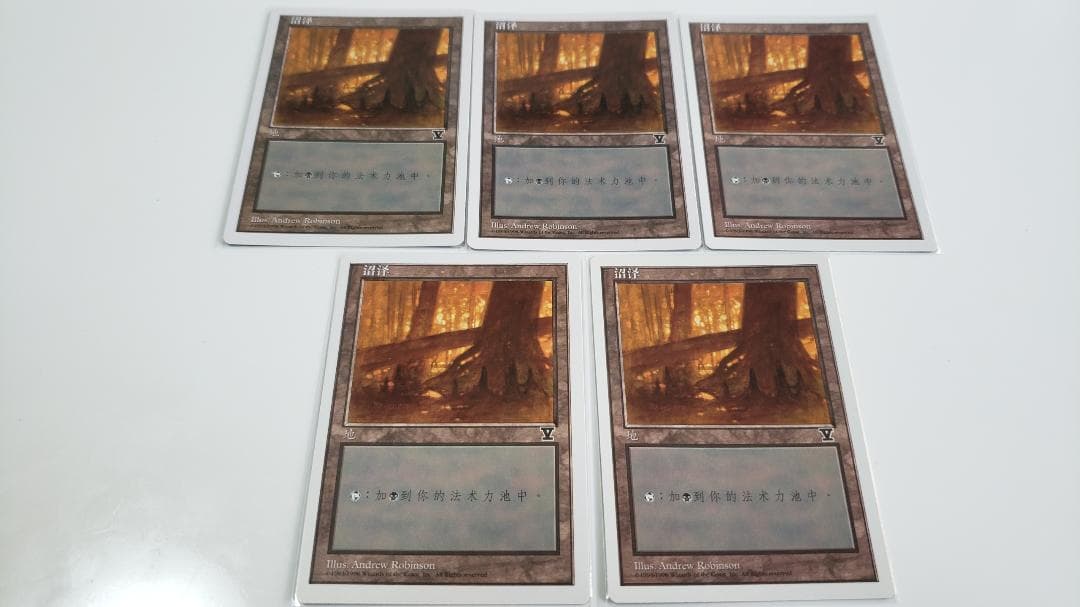 MTG 沼 中国語 簡体字 Ⅴ 5枚セット