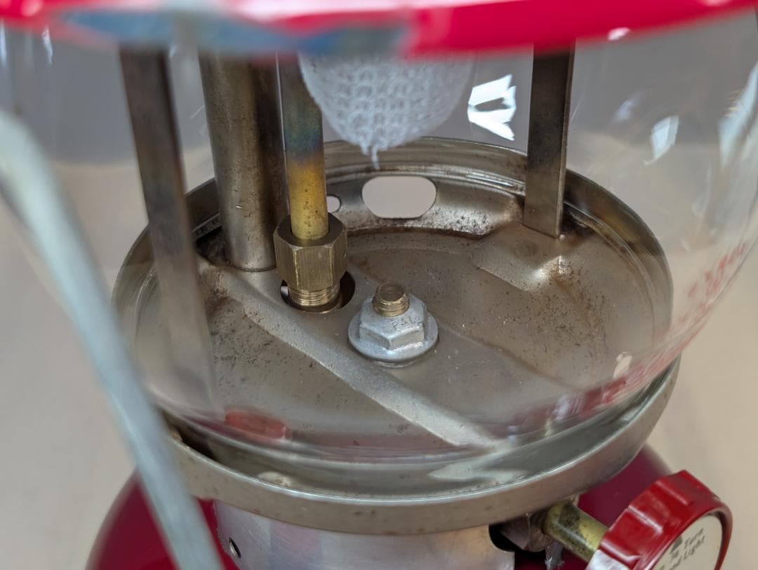 【分解メンテ済】希少品 コールマン 200A 62年 5月 バーガンディ