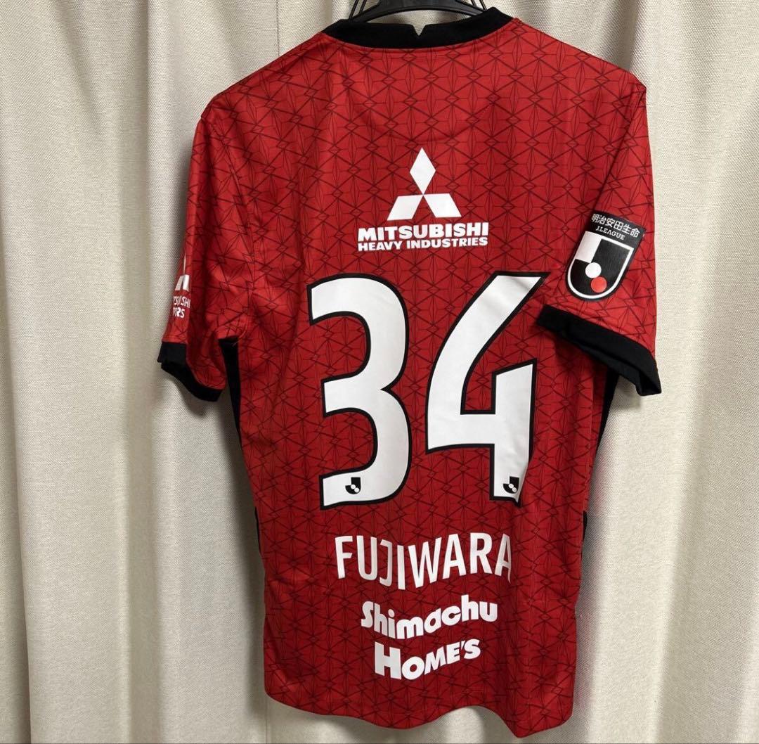 藤原優大2021ユニフォームM新品未着用FUJIWARA34 浦和レッズ☆新潟