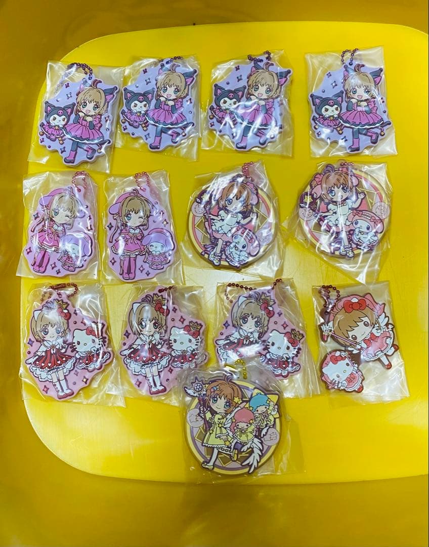 カードキャプターさくら　サンリオ　ラバーストラップ13個セット