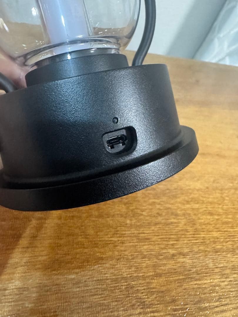 【美品】BALMUDA 充電式 ブラック ランタン