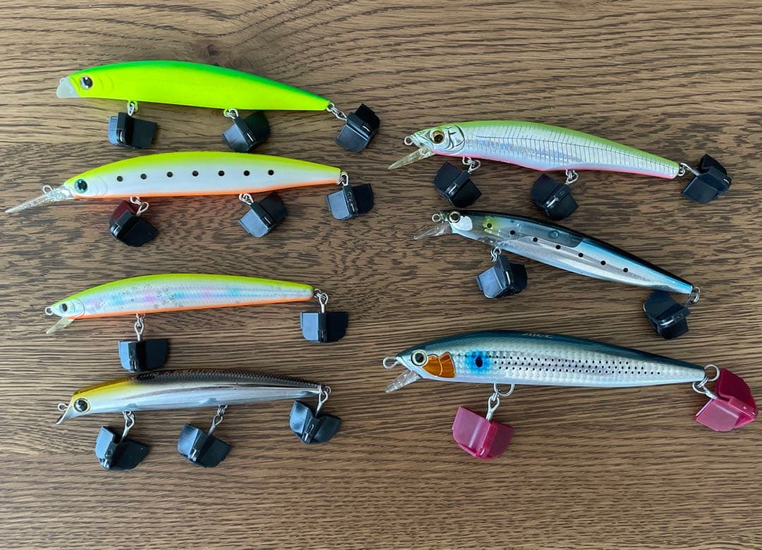 タックルボックス付きソルトルアー45点セット（ハードルアー）