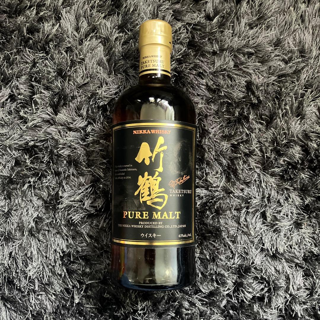 ニッカウイスキー 竹鶴 ピュアモルト 700ml 旧ラベル