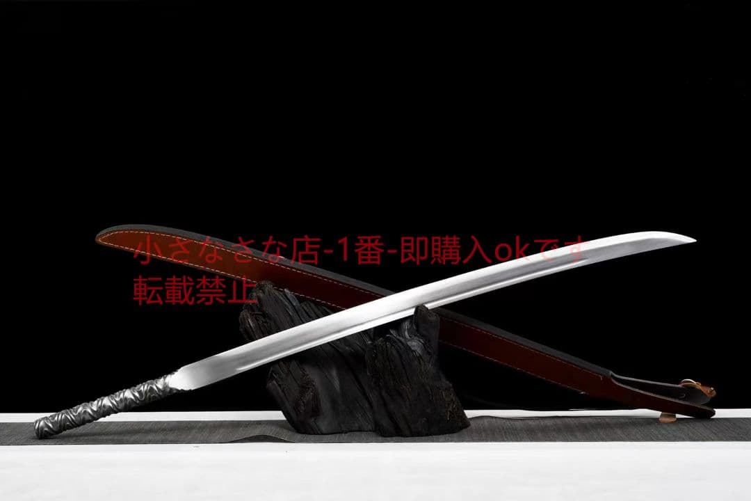 一体刺繍春刀煉獄 古兵器 武具 刀装具 日本刀 模造刀 居合刀