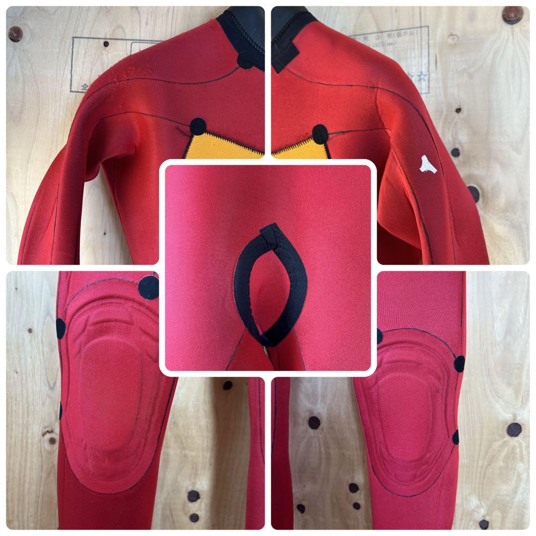 美品 ロキシー レディース ウェットスーツ セミドライ 5/4/3/mm