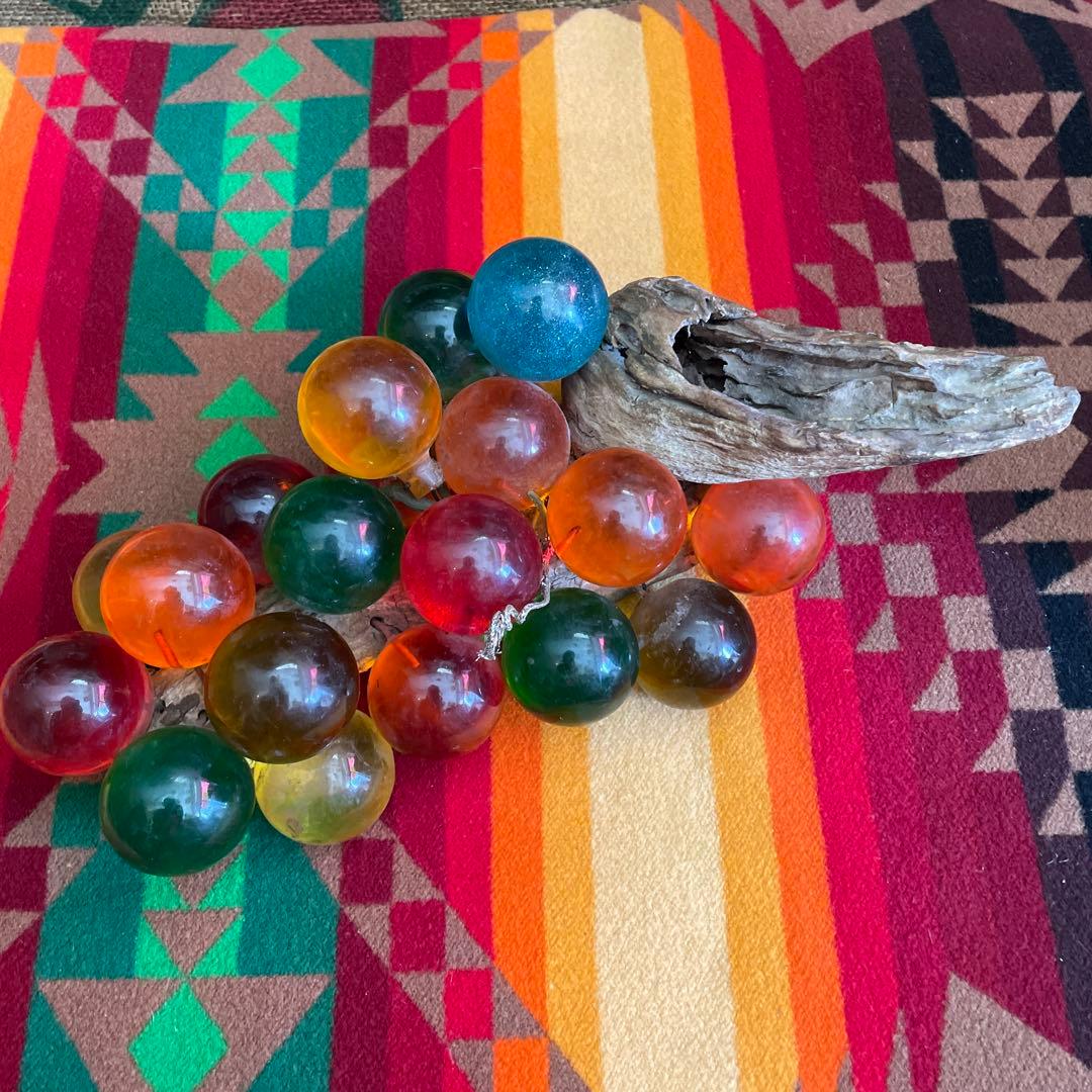 希少！50s〜60sミッドセンチュリー葡萄ぶどう置物アメリカアンティーク　USA