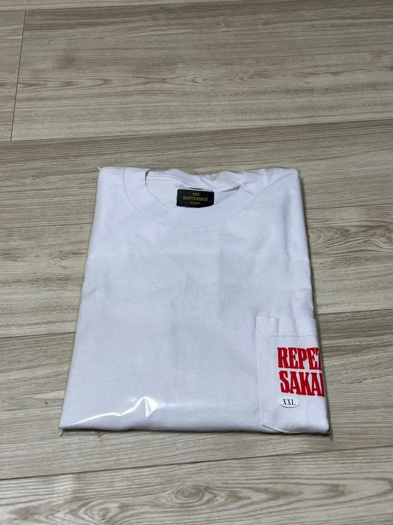 コブクロ　九月八日エンドロールTシャツ　白　2XL