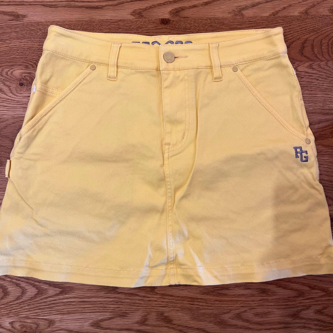 PEARLY GATES イエロースカート サイズ0