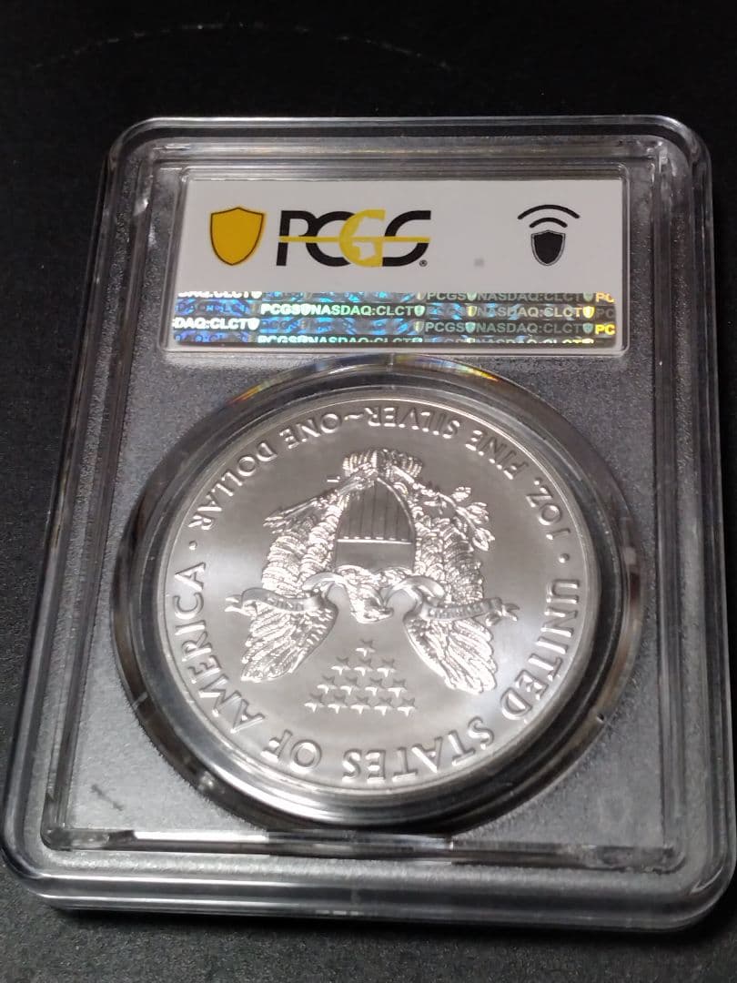 み*ん様 MS70 2021年 イーグル銀貨 タイプ1（初日緊急発行）フィラデル