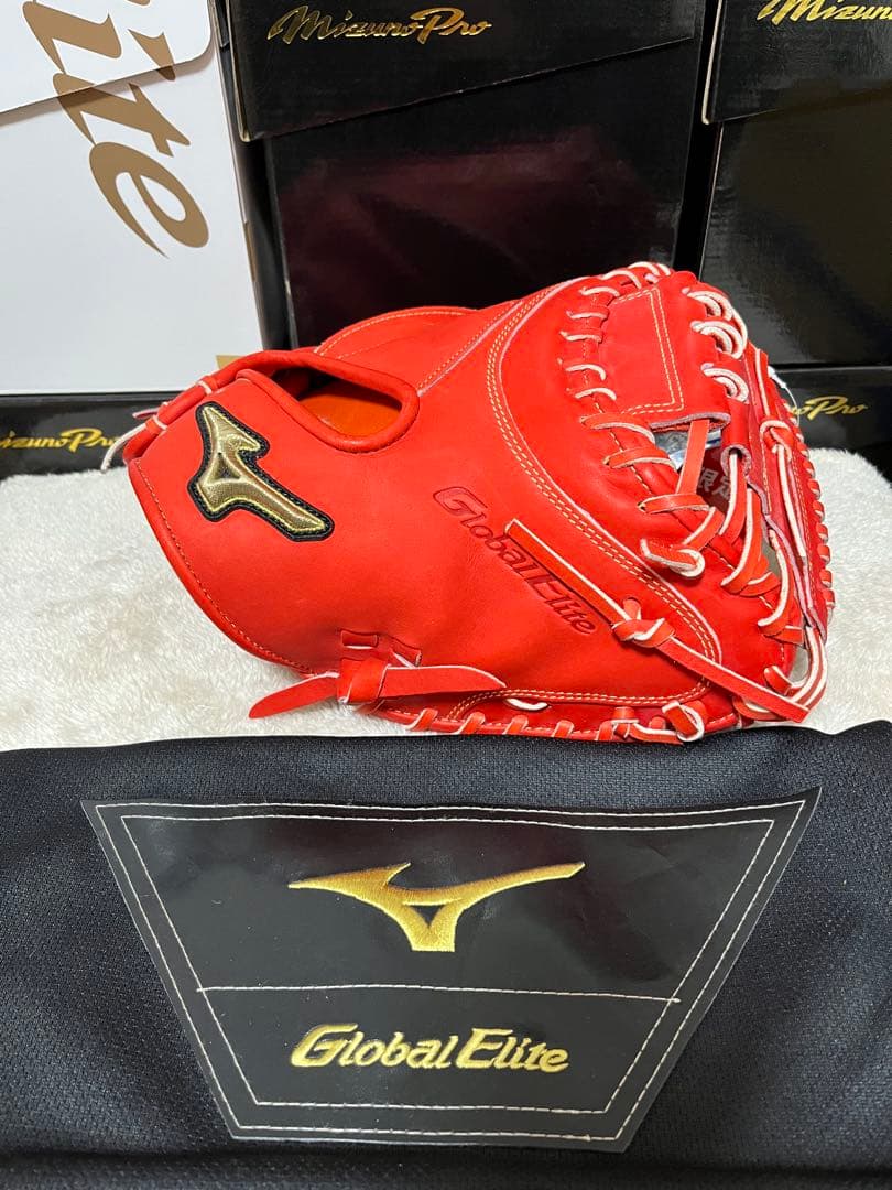 ミズノ　グローバルエリート　號SAKEBI　硬式　キャッチャーミット　ミズノプロ