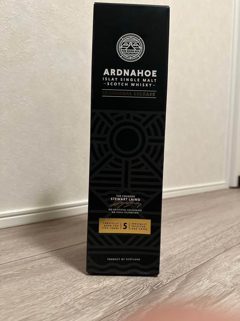 【ファーストボトリング】ARDNAHOE5年 INAUGURAL RELEASE