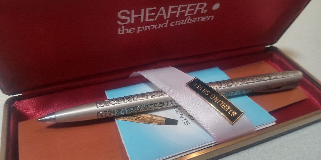 Sheaffer スターリングシルバー ヴィンテージボールペン