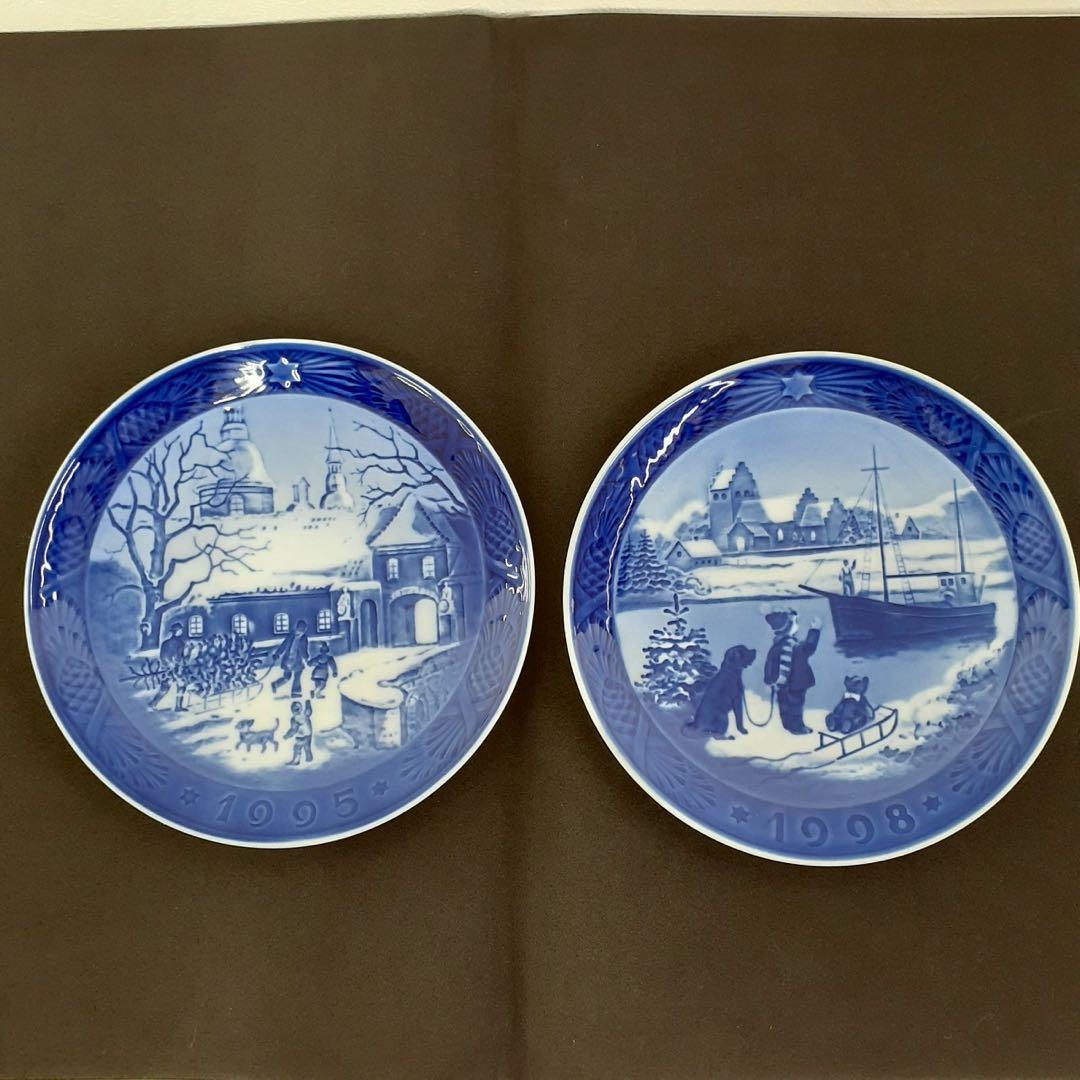 ロイヤルコペンハーゲン  1995 プレートセット