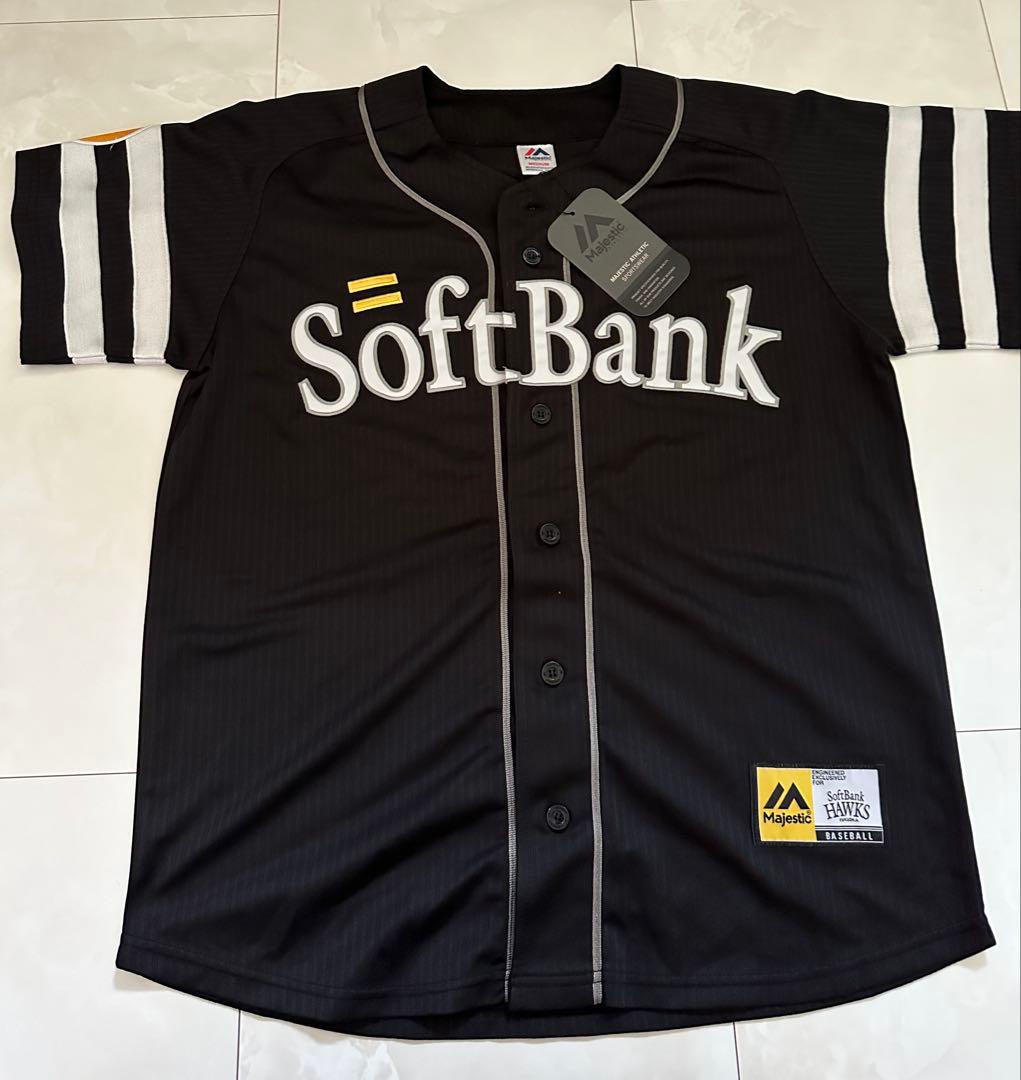 福岡ソフトバンクホークス 刺繍ビジターユニフォーム マジェスティック製新品未使用
