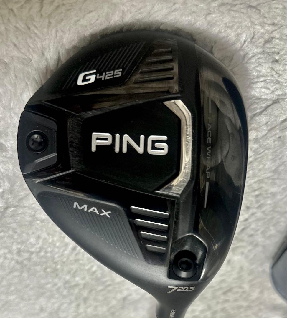 PING G425 MAX フェアウェイウッド 7 スピーダー757 S エボⅦ