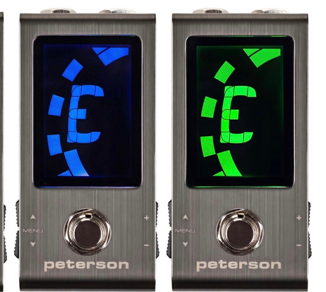 Peterson Strobo Stomp Mini チューナー