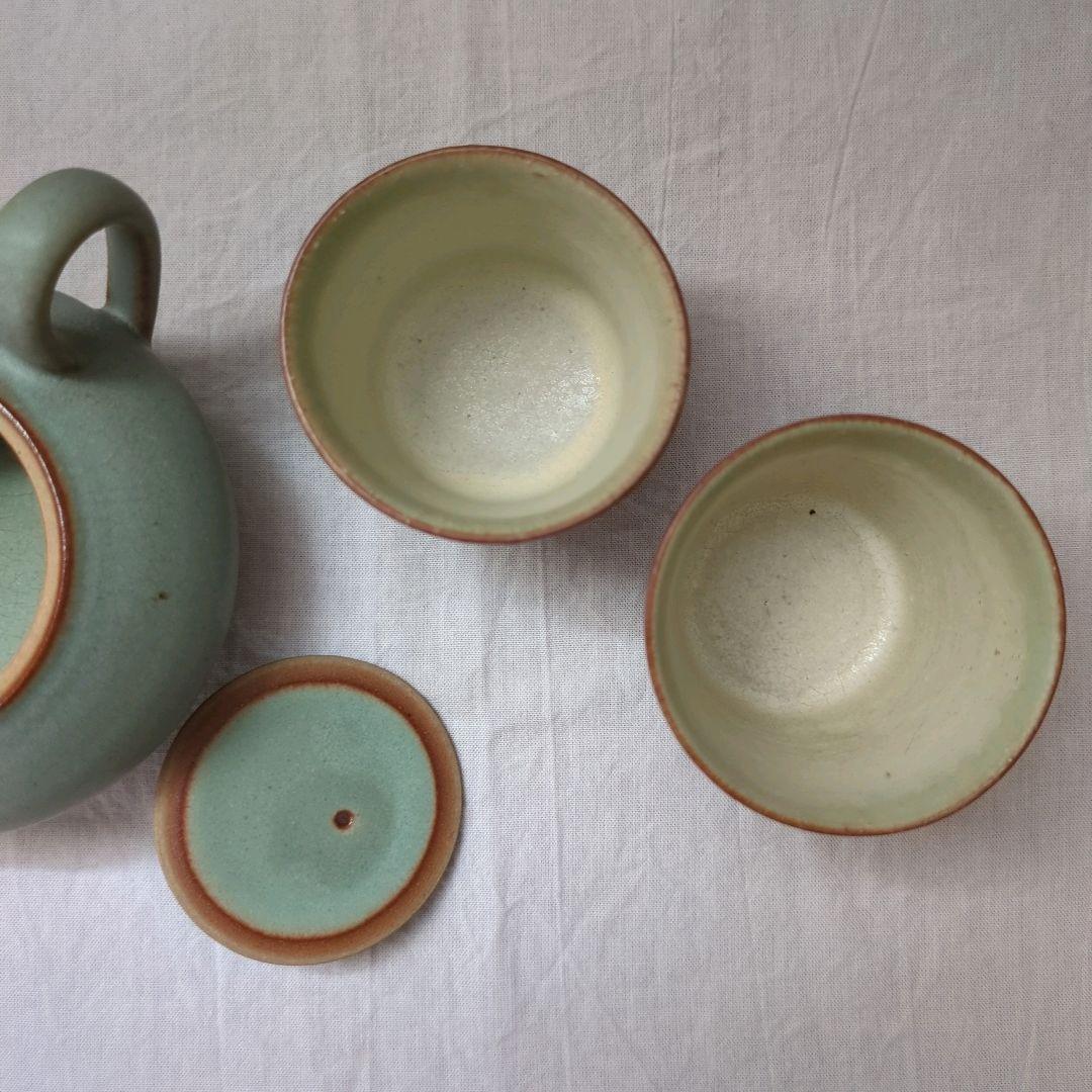 鯨井円美　急須　湯呑み