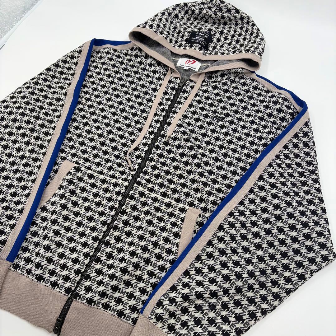 美品　マスターバニーエディション　モノグラム　ニットパーカー　6(XL) 717
