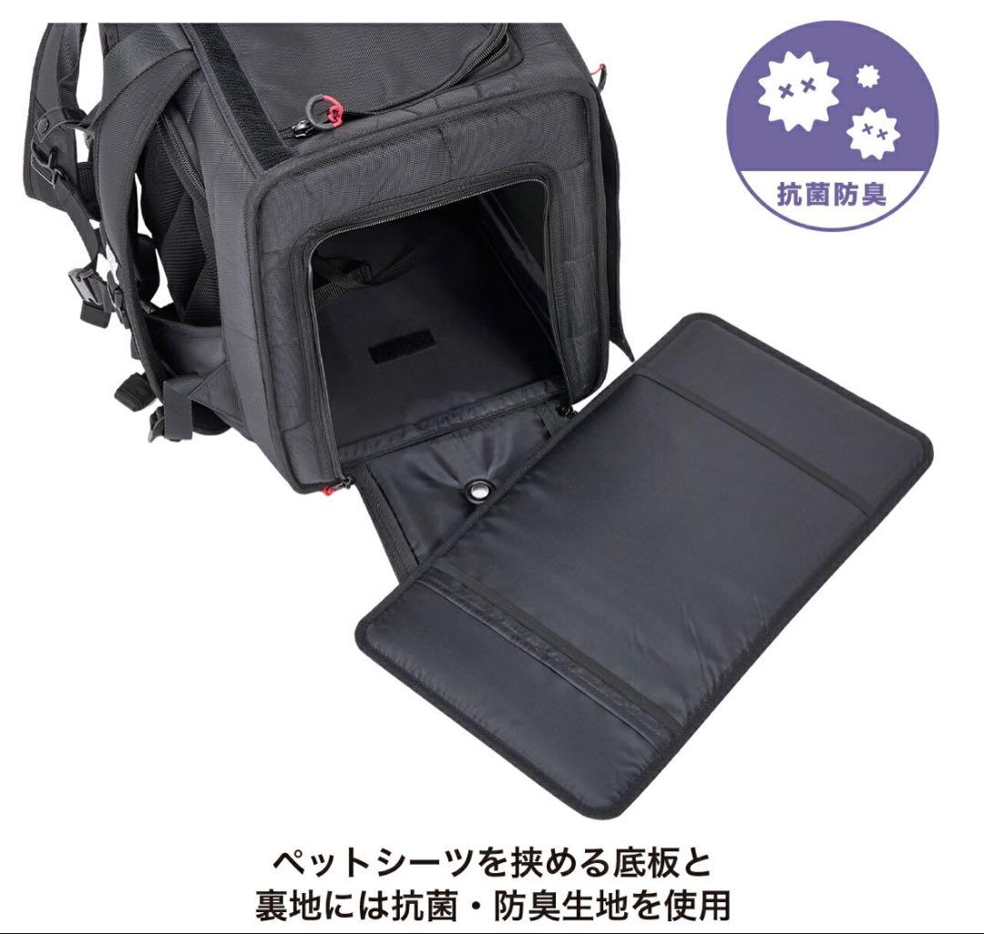 ブリクストンキャリーバックパック ワイド ※リニューアル　ブラックL