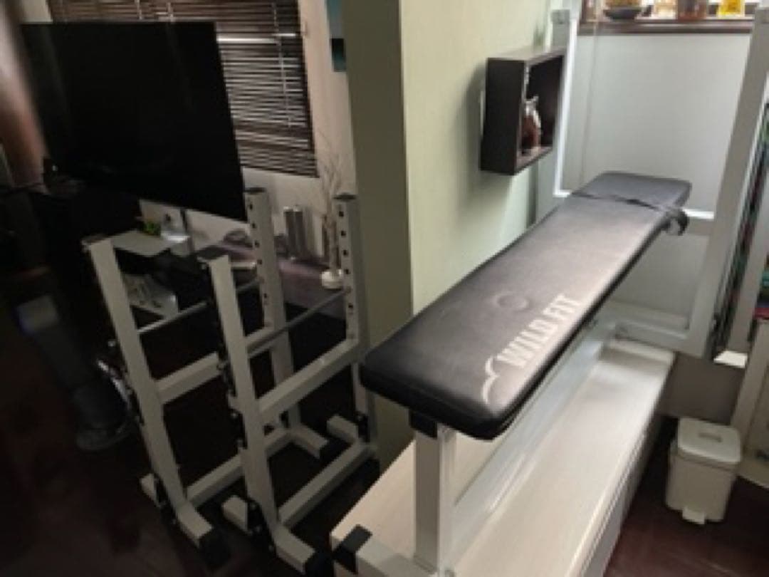 Wild fit ワイルドフィット　ベンチプレス　ウェイト付き