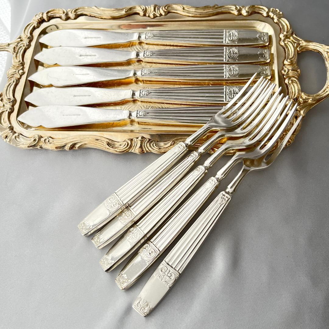 【Elkington】 カトラリーセット 10本 Westminster